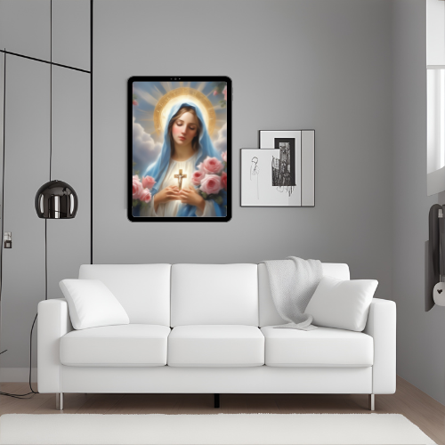 Virgen Maria / Impresión de arte digital, Descarga digital, Decoración del hogar, Imprimible